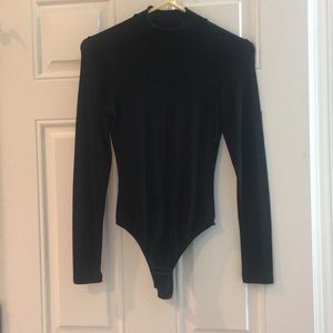 Victoria’s Secrets black thong body